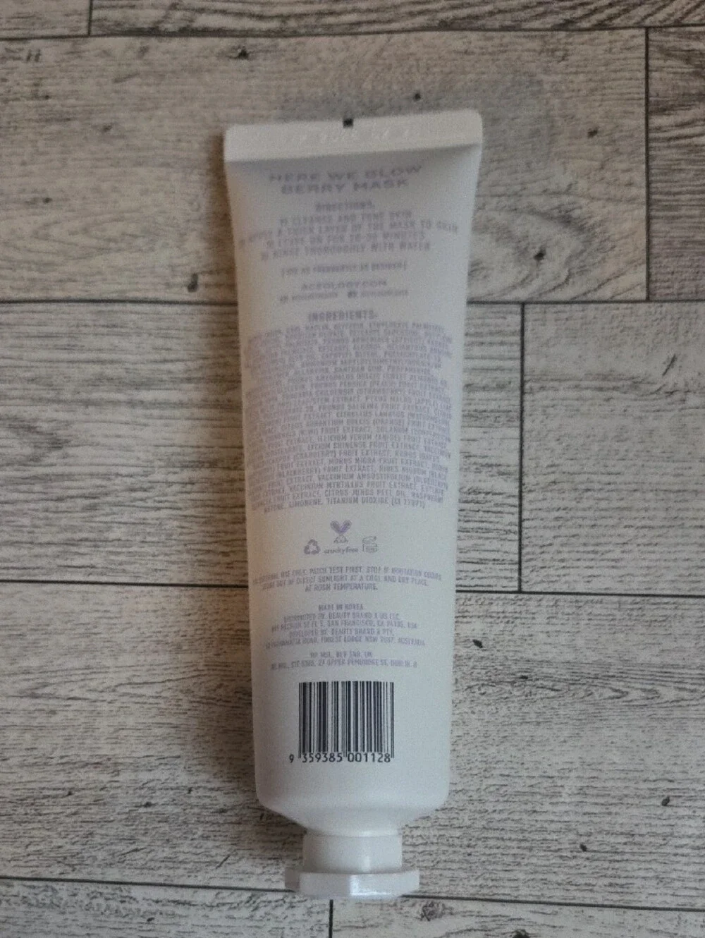 Aceology Here We Glow Berry Mask